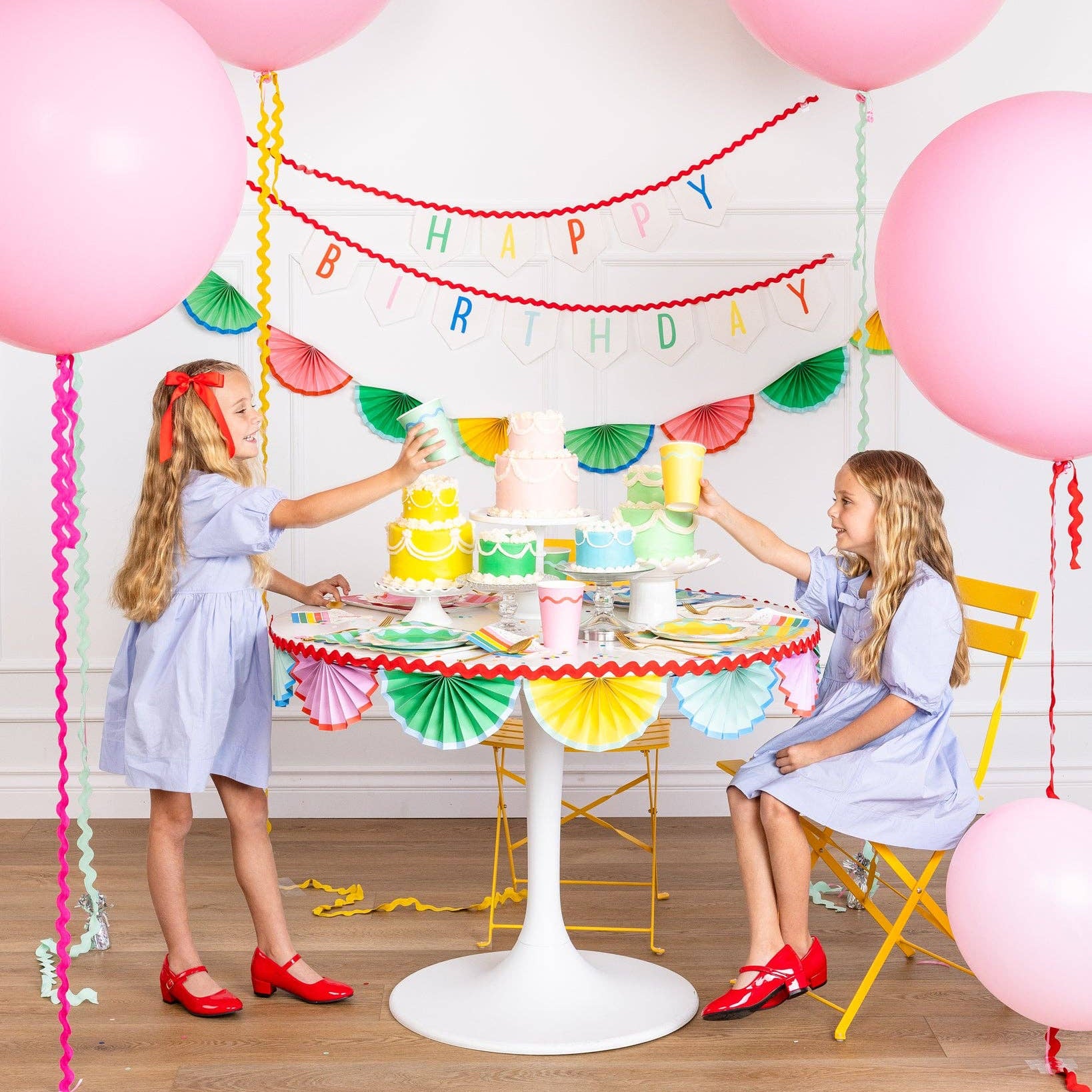 Happy Birthday Felt Banner