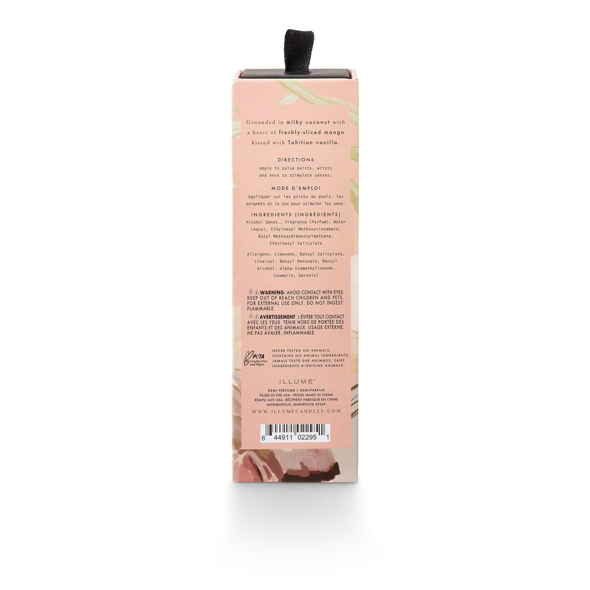 Perfume Spray Fragrance

Grounded in milky coconut, with a hearty of freshly sliced mango, and kissed with Tahitian vanilla.