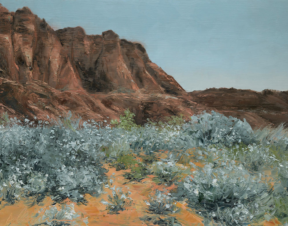 Spring in Snow Canyon Print