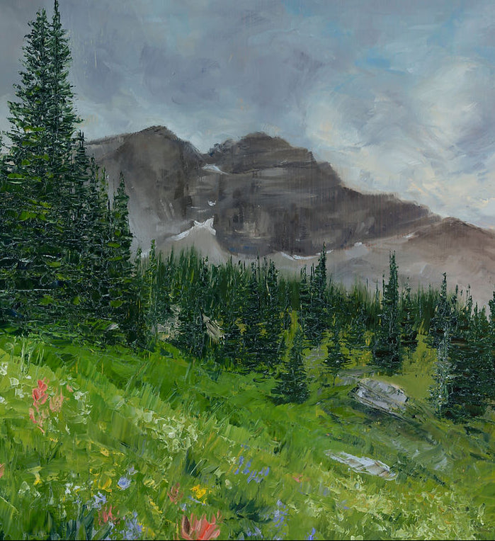 Albion Basin in Bloom Print