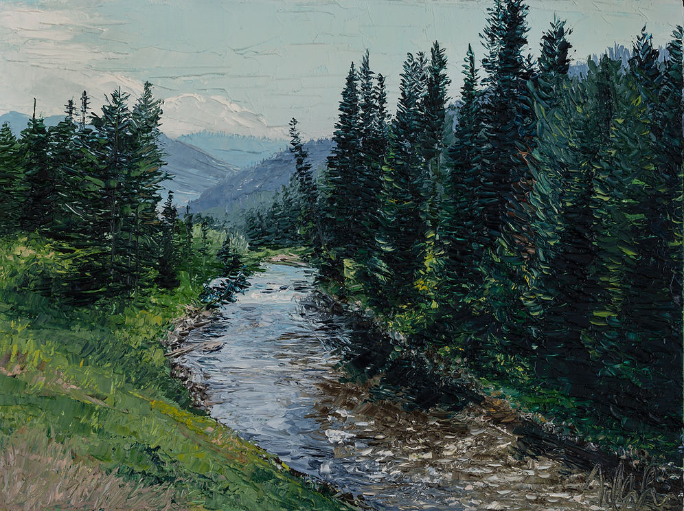 Greys River Print