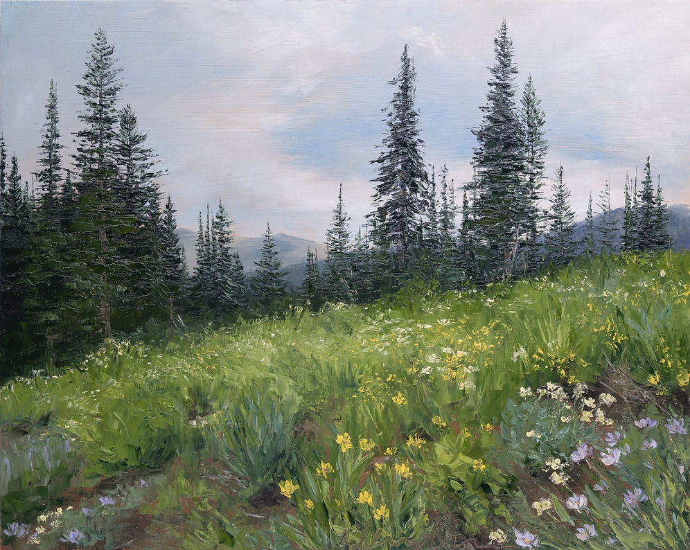 Brighton Wildflowers Print