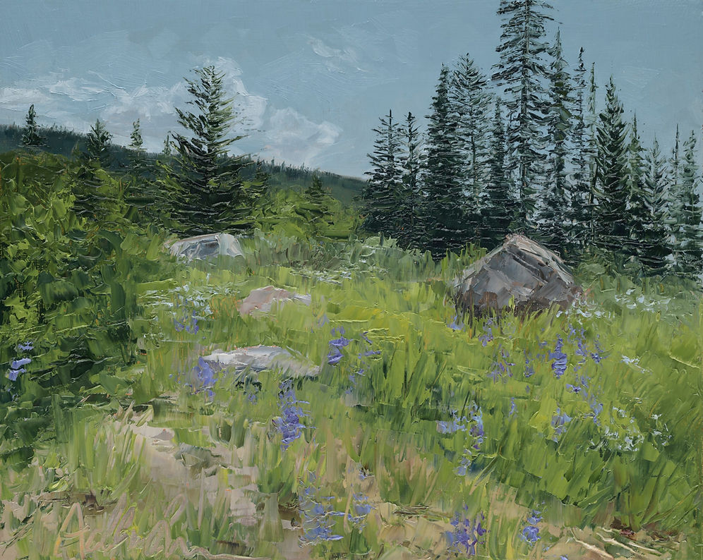 Tony Grove Wildflowers print