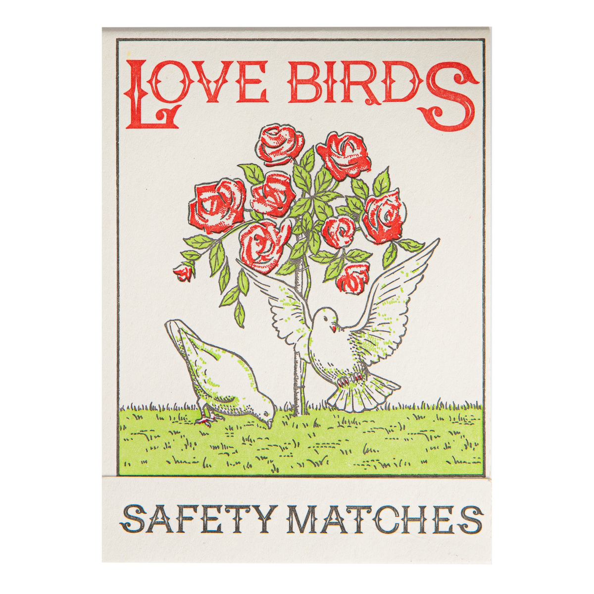 Love Birds Matchbook