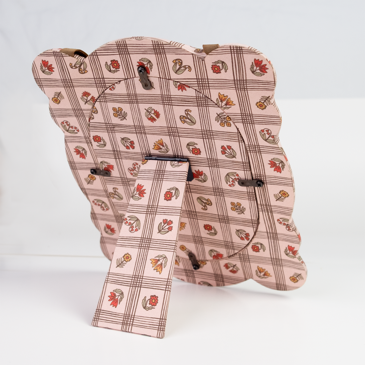 Laura Pink 8"x10" Fabric Desktop Frame