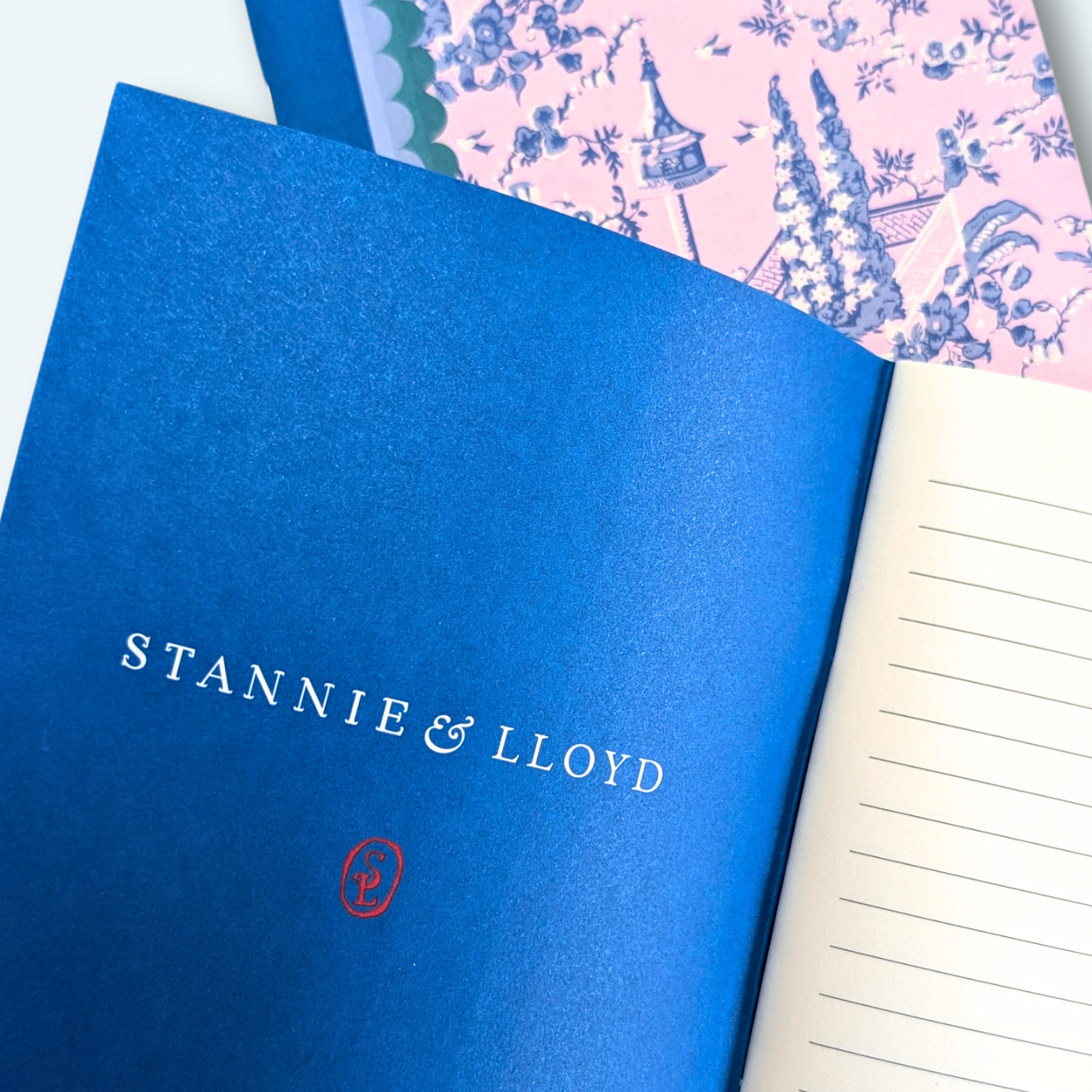 Modern Toile Pocket Notebook