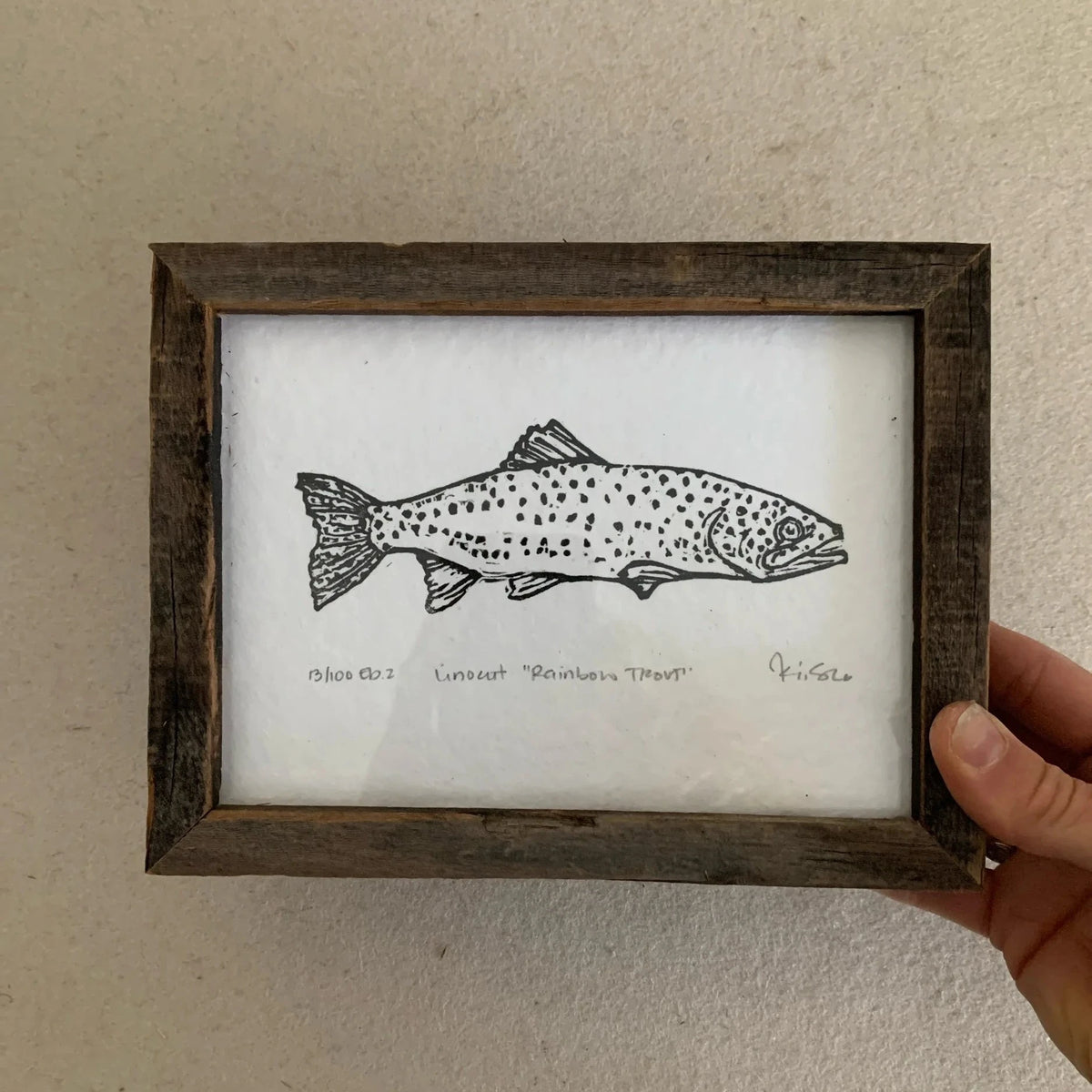 Rainbow Trout Print