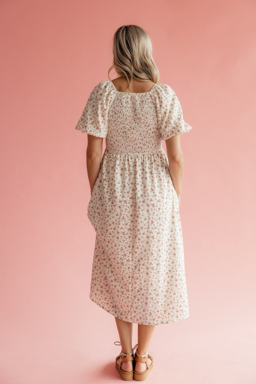 Linnea Floral Smocked Dress