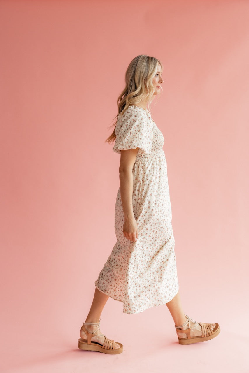 Linnea Floral Smocked Dress