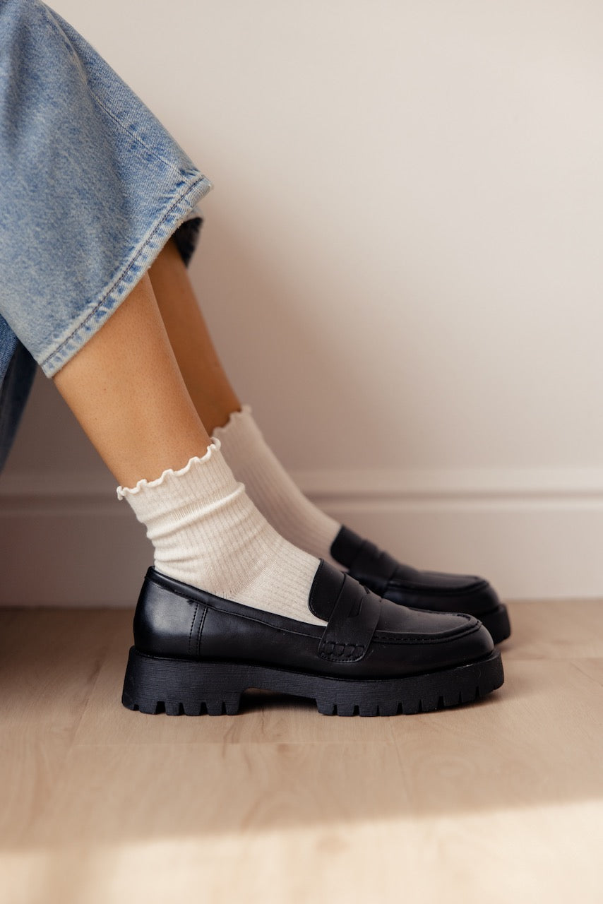Hutch Lug Sole Loafers