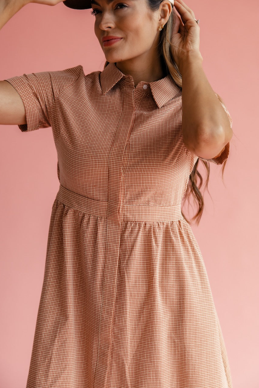 Chasing The Sun Collared Dress