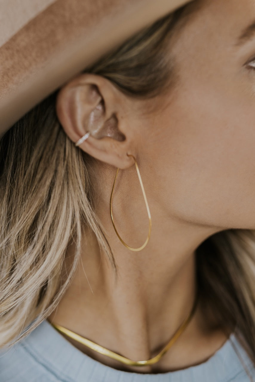 ROOLEE First Love Hoop Earrings
