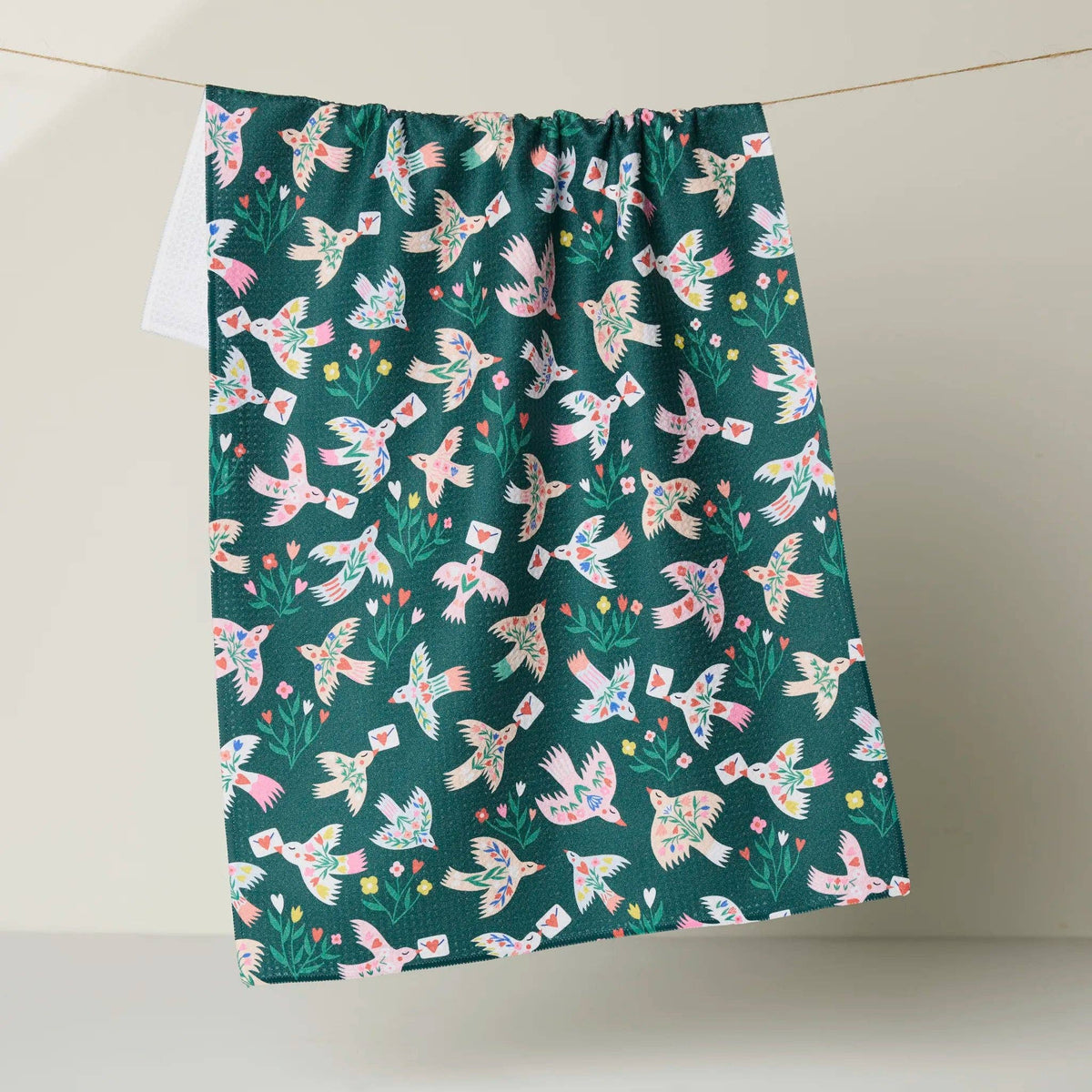 Birdsong Post Tea Towel