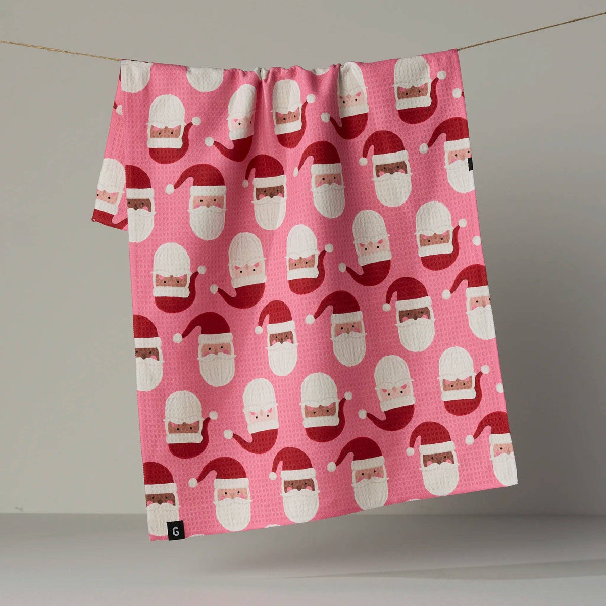 Jolly Santas Luxe Kitchen Towel