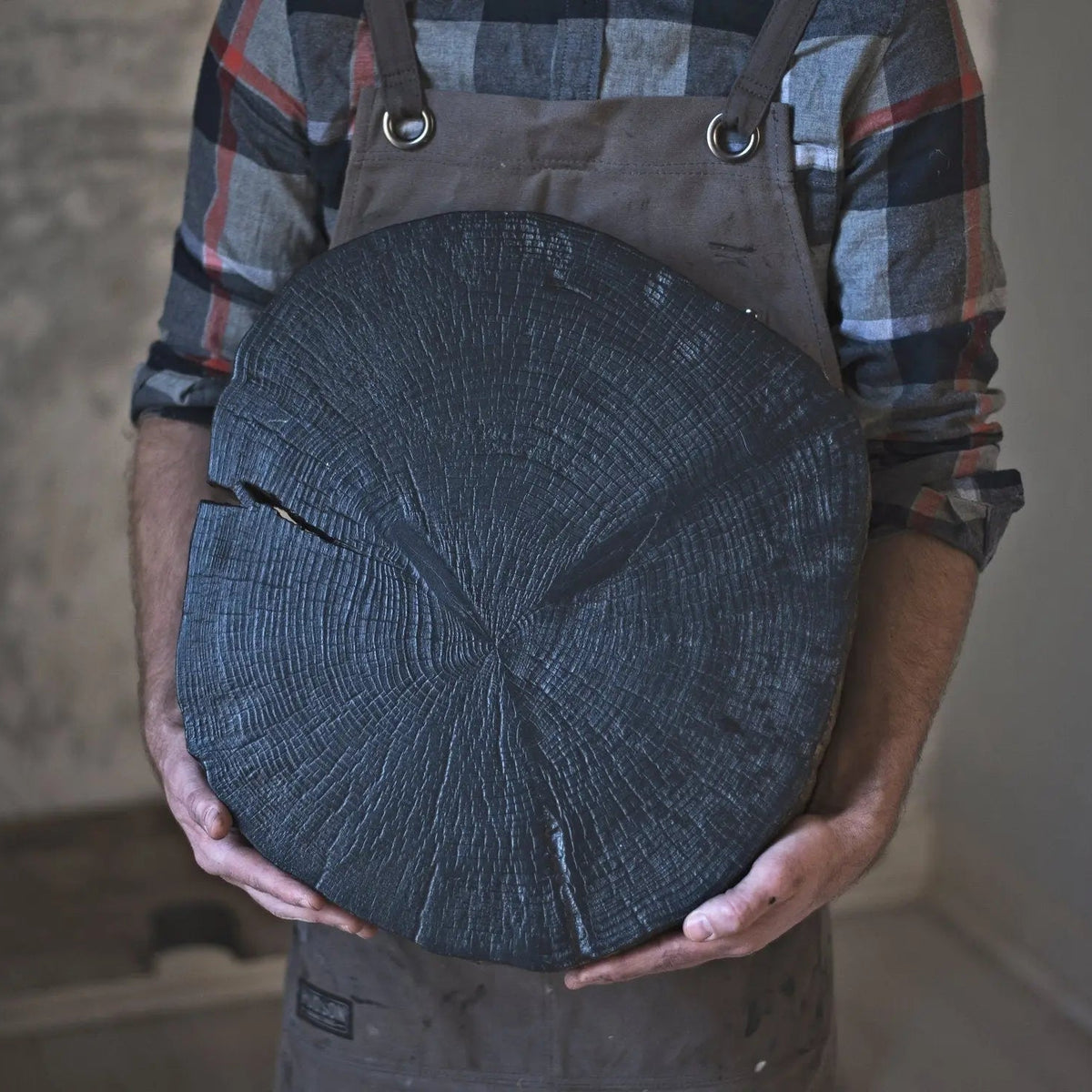Alaska Cedar Art Tree Ring Print