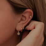 Carolina Daisy Flat Back Studs