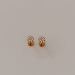 Carolina Daisy Flat Back Studs