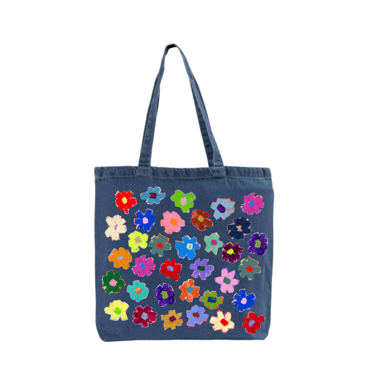 Happy Days Denim Tote