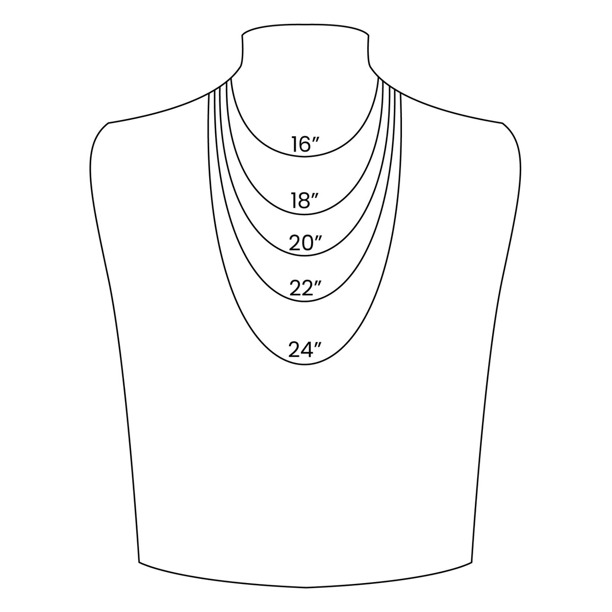 Gold Flat Oval Loop Chain - 2mm