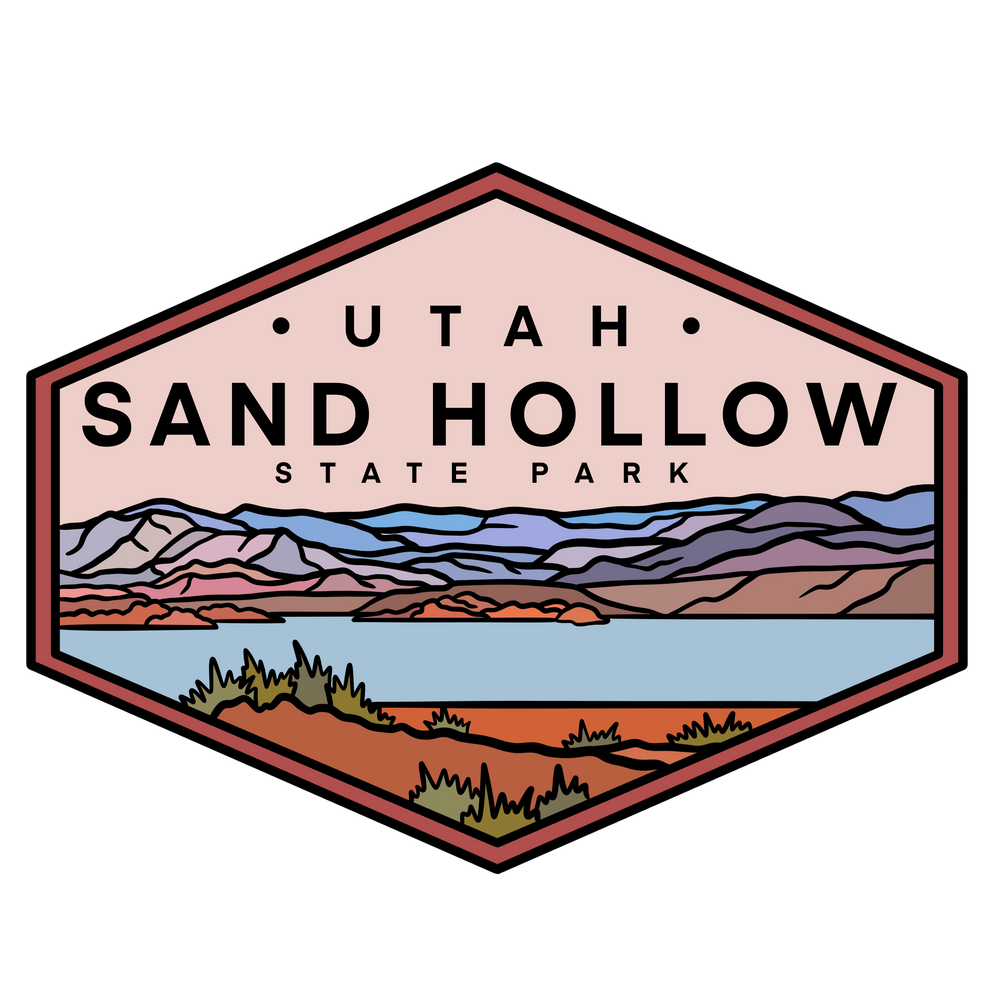 Sand Hollow State Park Utah Sticker