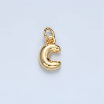 Mini Balloon Letter Charms