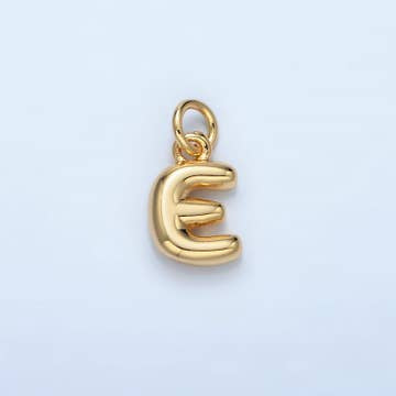Mini Balloon Letter Charms