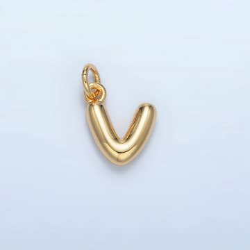 Mini Balloon Letter Charms