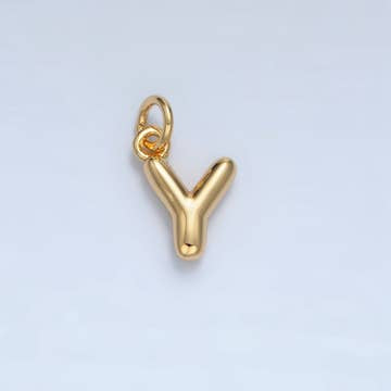 Mini Balloon Letter Charms