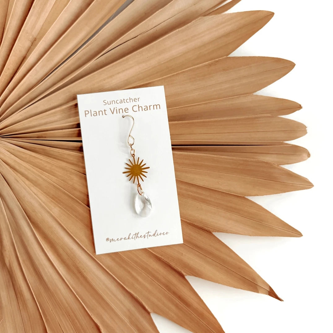 Plant Suncatcher Charm - Sun