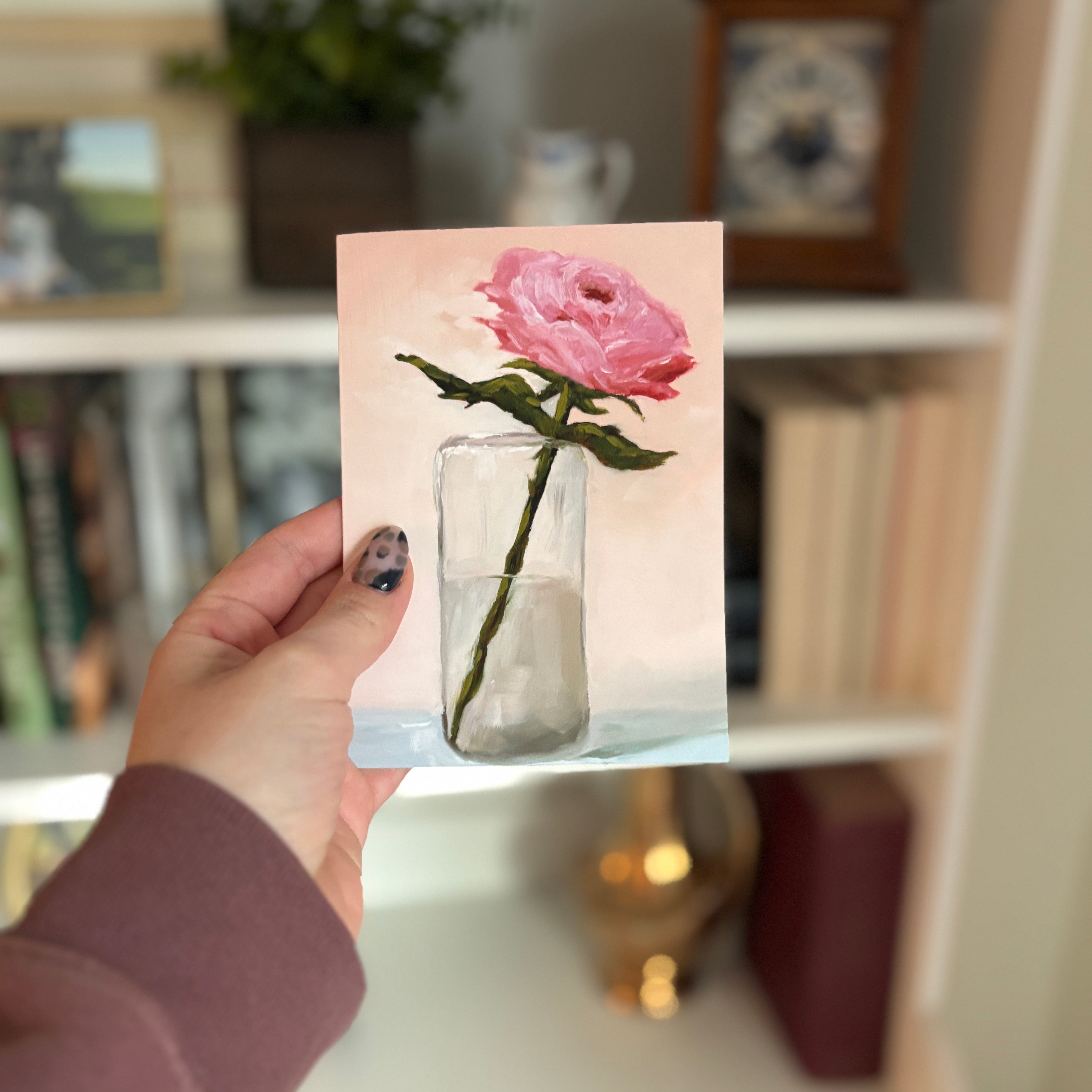 "Rose" Card