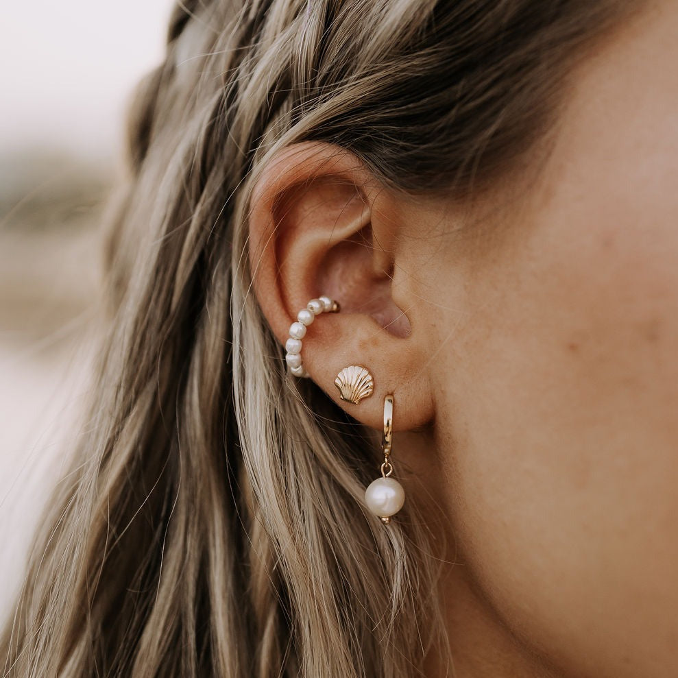 Bondi Pearl Earrings - Mauve Jewelry Co.