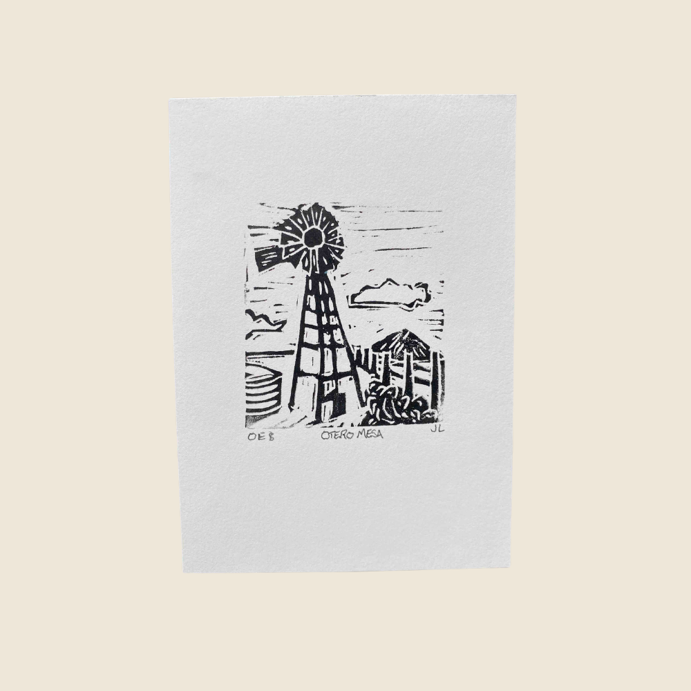 Otero Mesa - Original Art - Between Here & There