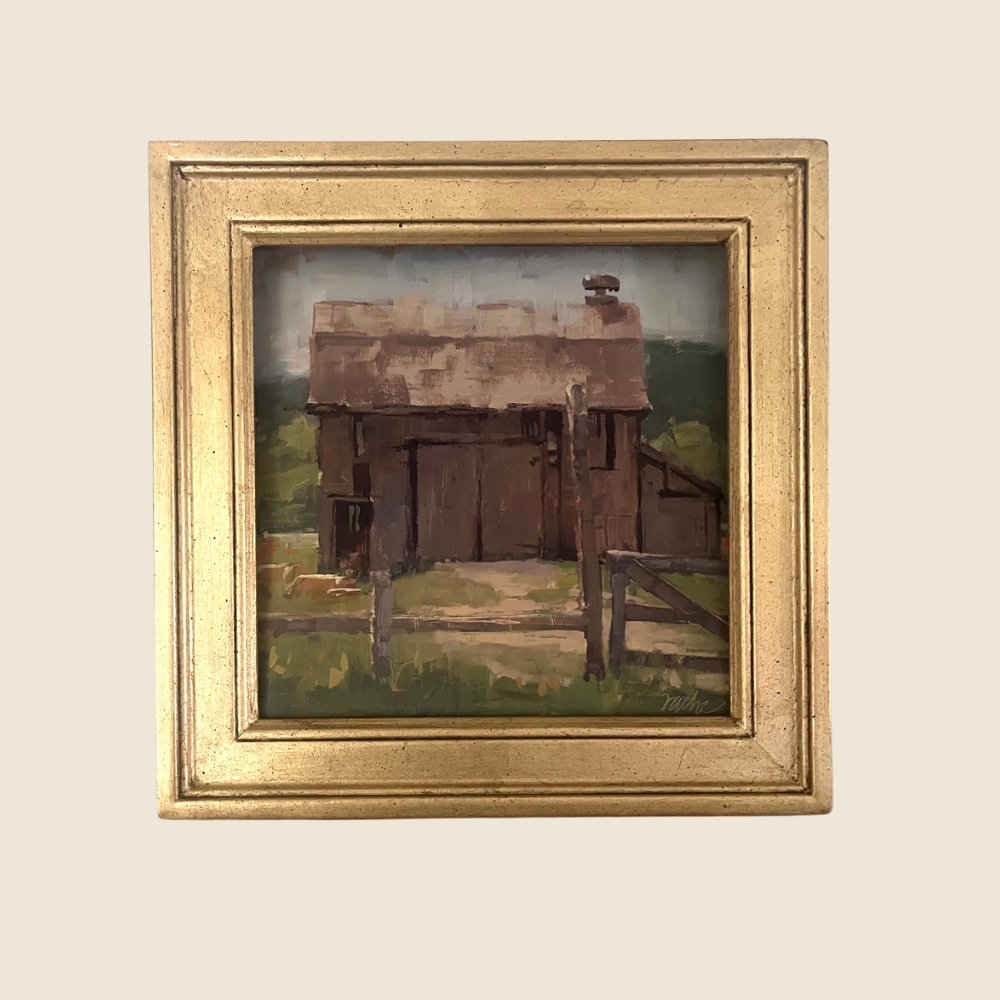 The Old Barn - Original Painting - Between Here & There