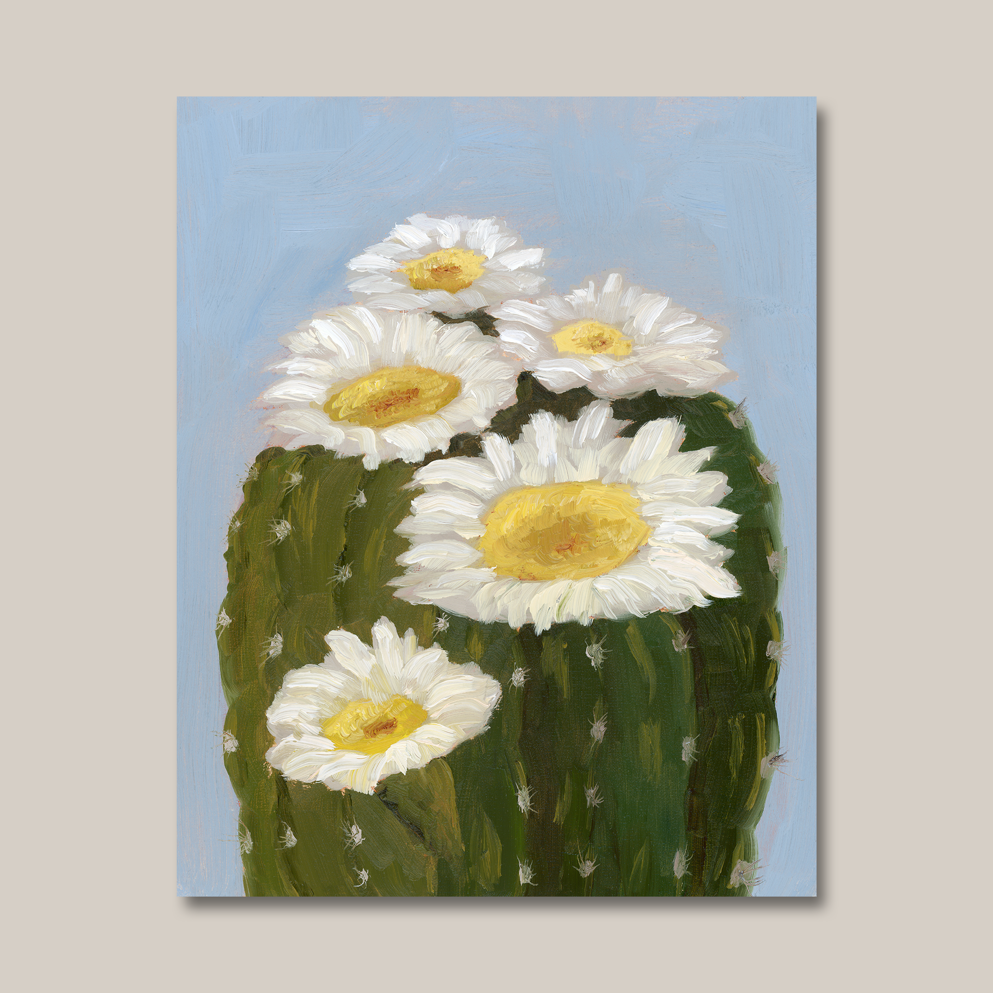 "Saguaro Cactus Blossom" Print
