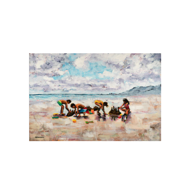 On Beach Time Print