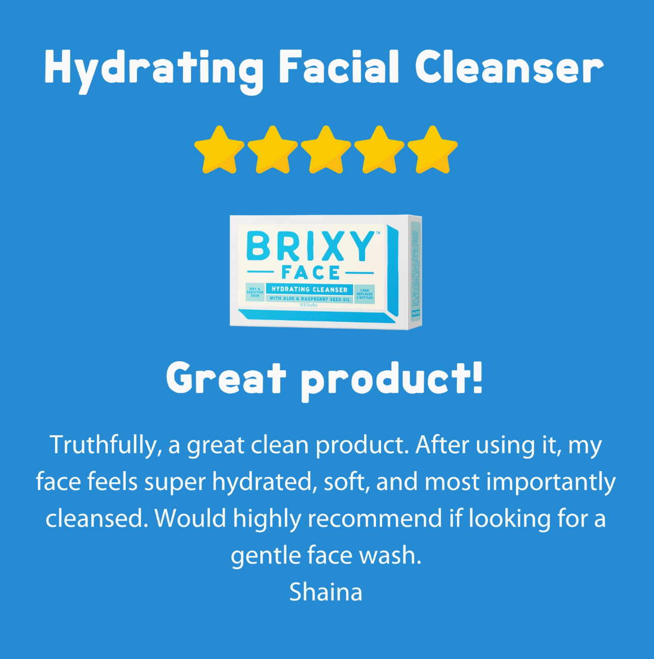 Gentle Hydrating Facial Cleanser For Skin Barrier Support