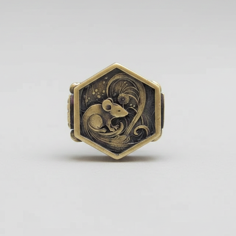 Ring Large Hex Mouse