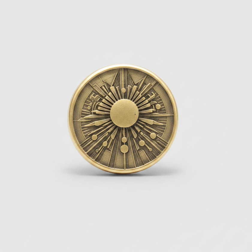 Ring Large Deco Sun