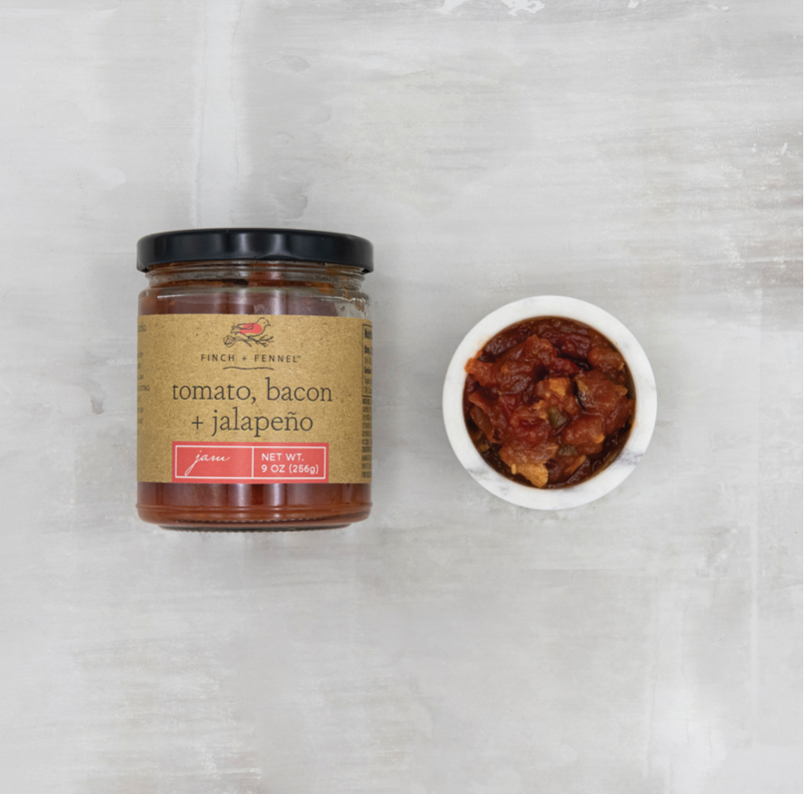9 oz. Tomato, Bacon + Jalapeño Jam