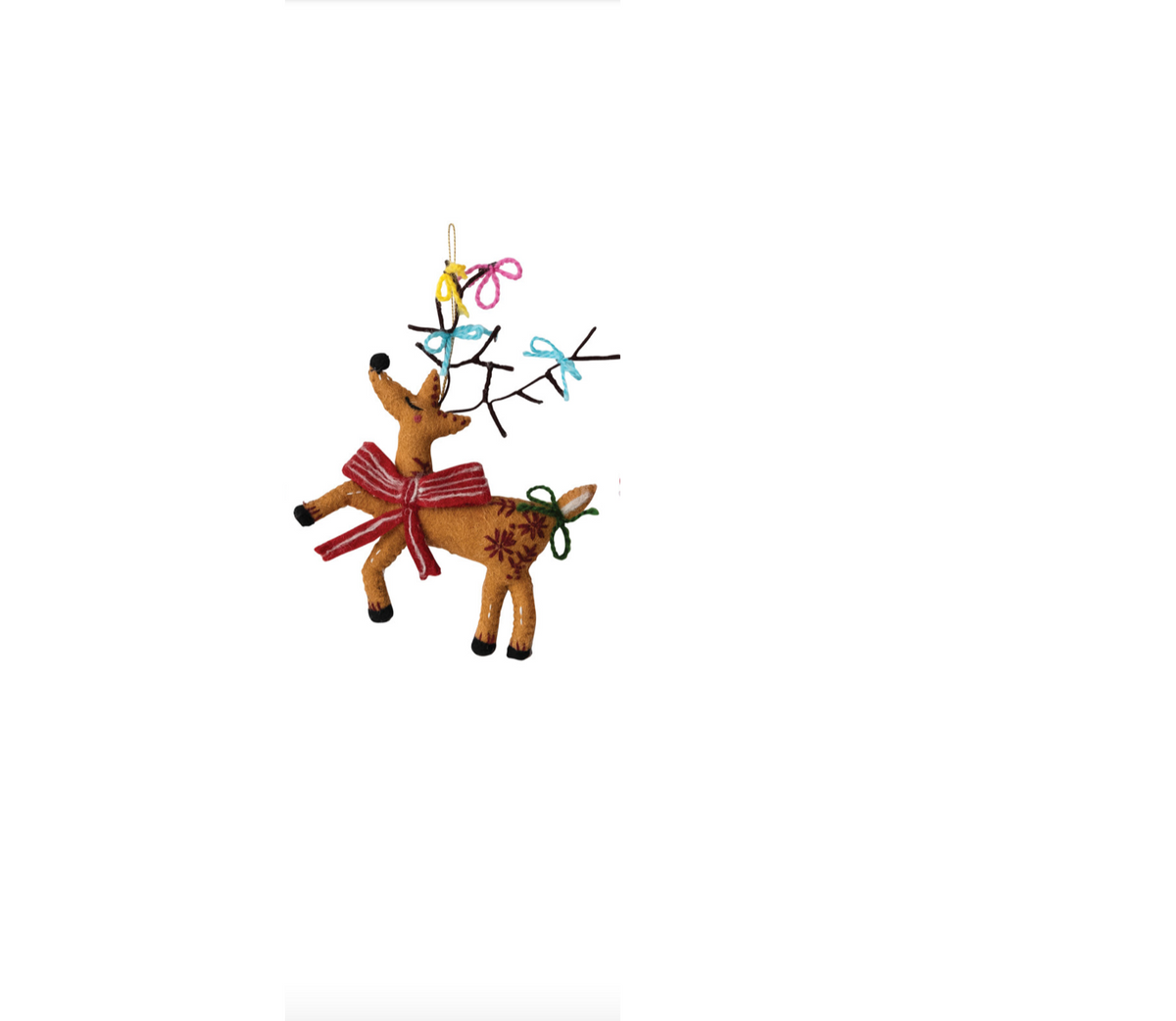 Holiday Friend Felt Ornament – 3 Styles