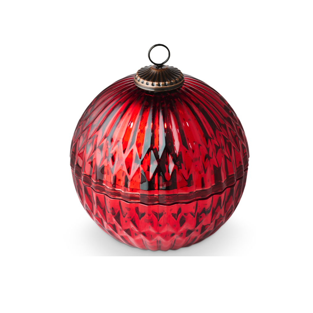 Cranberry Currant Mercury Ornament