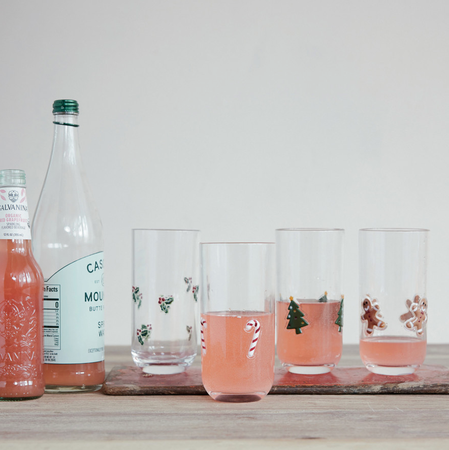 Acrylic Drinking Glass - 4 Styles Available