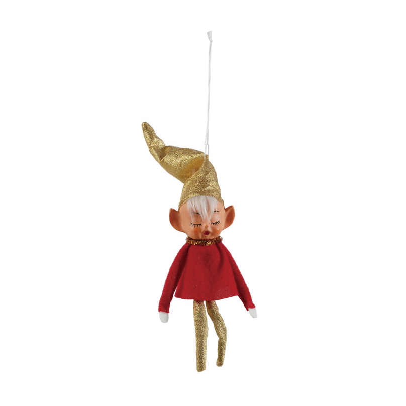 Vintage Reproduction Elf Ornament