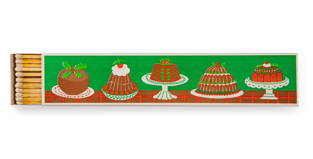 Pudding Christmas Long Safety Matches