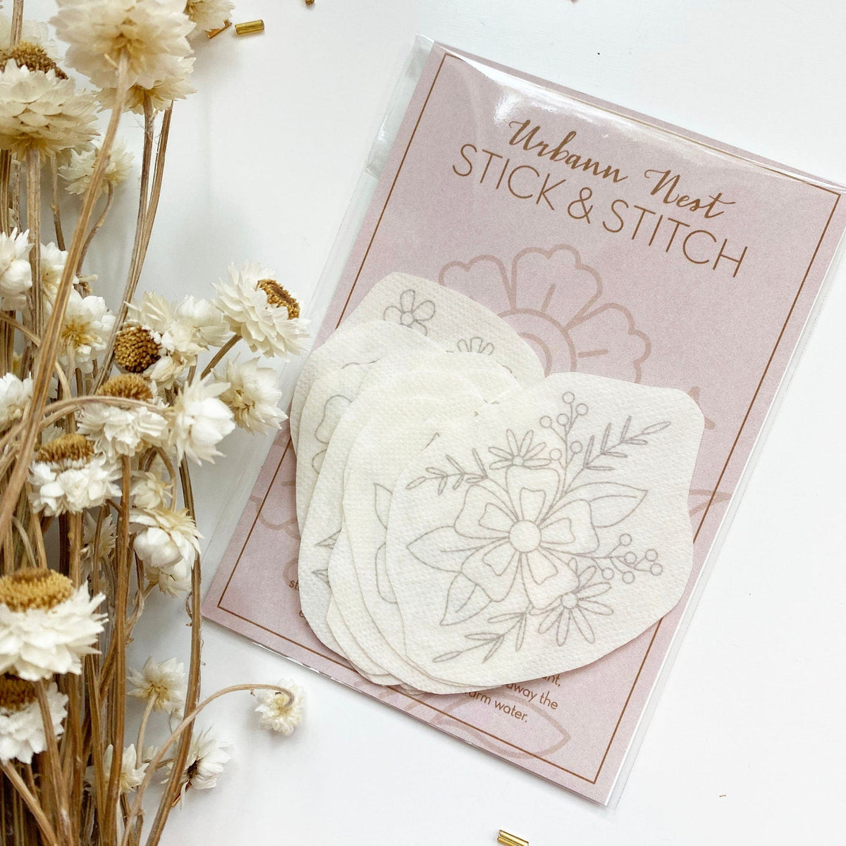 Wildflower Embroidery Stick and Stitch