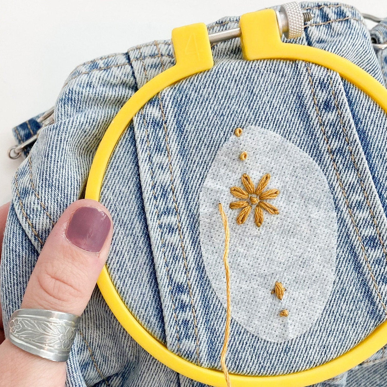Celestial Embroidery Stick and Stitch