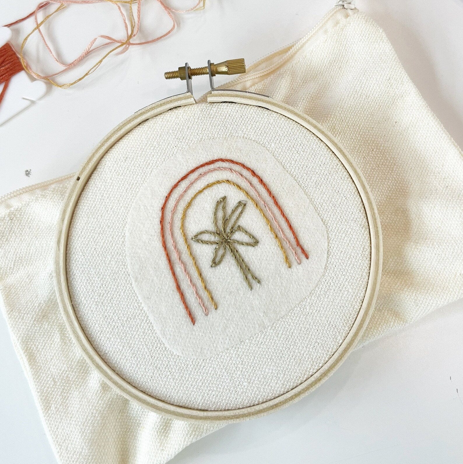 Tropical Embroidery Stick and Stitch