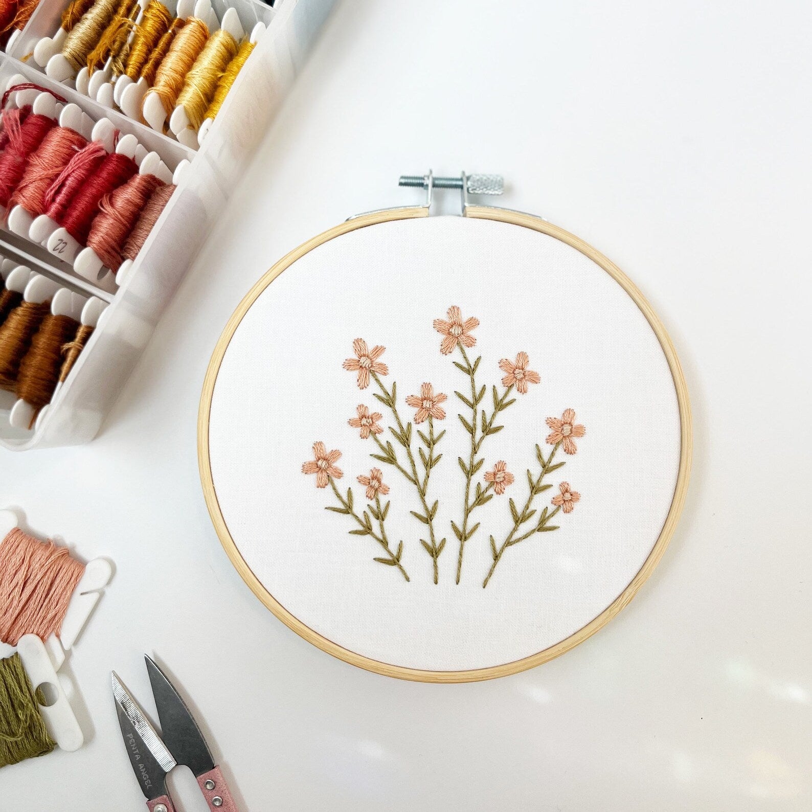 Spring Garden Embroidery Kit