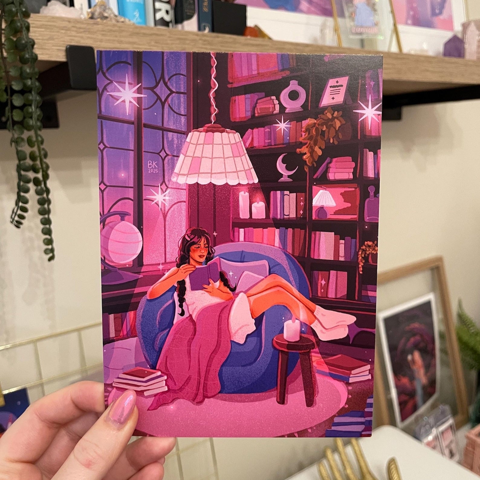 Cozy Reading Nook Print