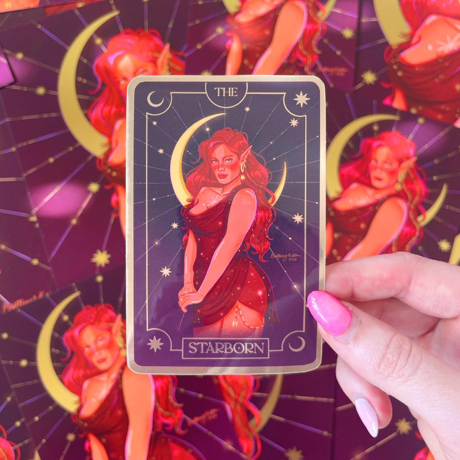 Starborn Bryce Tarot Card Sticker